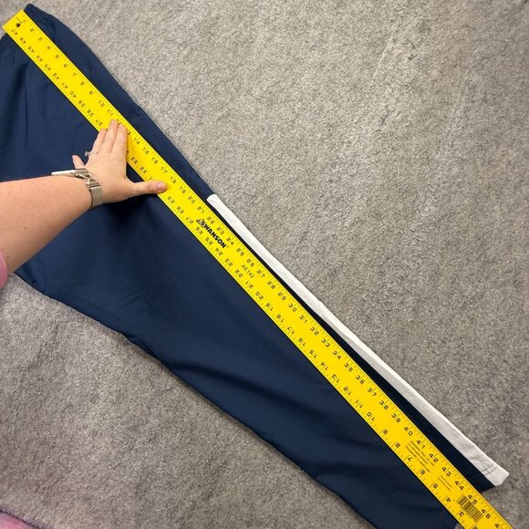 Under Armour Windbreaker Pants Men XL Blue Tapered Loose 34" Woven Vital Ripstop - Picture 11 of 16